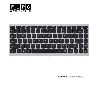 کیبورد لپ تاپ لنوو Lenovo IdeaPad Z410 مشکی-با فریم نقره ای