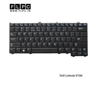 کیبورد لپ تاپ دل Dell Latitude E7240 مشکی-بدون فریم