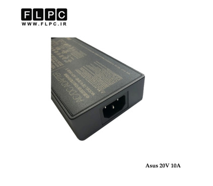 آداپتور لپ تاپ ایسوس Asus 20V 10A Slim Org Plus _6.0*3.7 کابل PC - سوزن دار
