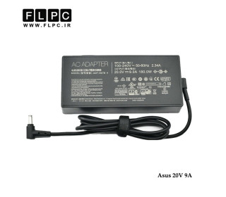 آداپتور لپ تاپ ایسوس Asus 20V 9A Slim Org Plus _6.0*3.7 کابل PC - سوزن دار