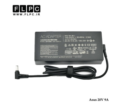 آداپتور لپ تاپ ایسوس Asus 20V 9A Slim Org Plus _6.0*3.7 کابل PC - سوزن دار
