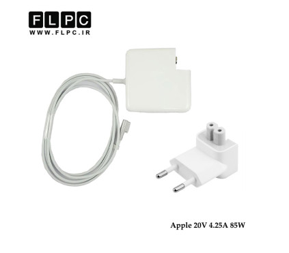 آداپتور لپ تاپ اپل Apple 20V 4.25a 85W Magsafe1 بدون پک