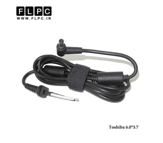 کابل آداپتور لپ تاپ توشیبا دو سیم _3.7*6.0