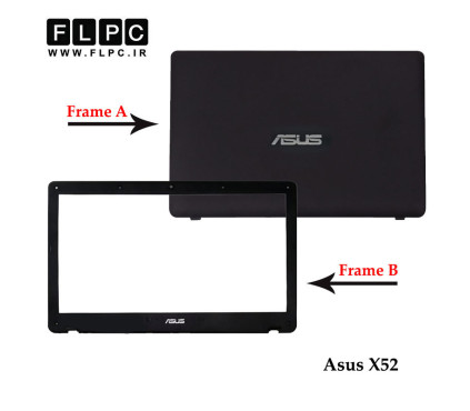 قاب پشت و جلو ال سی دی لپ تاپ ایسوس Asus X52 _Cover A+B