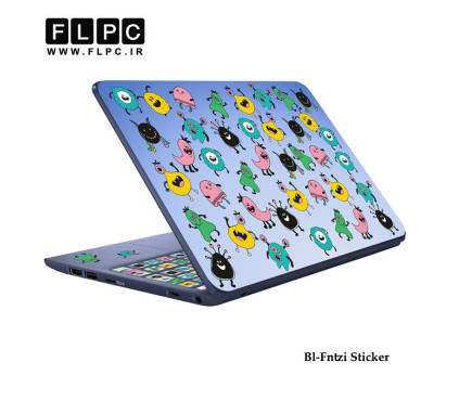 استیکر لپ تاپ مدل Bl-Fntzi به همراه برچسب حروف فارسی