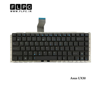 کیبورد لپ تاپ ایسوس Asus UX30 مشکی-اینتر کوچک-بدون فریم