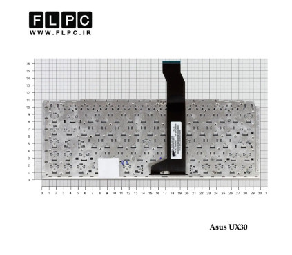 کیبورد لپ تاپ ایسوس Asus UX30 مشکی-اینتر کوچک-بدون فریم