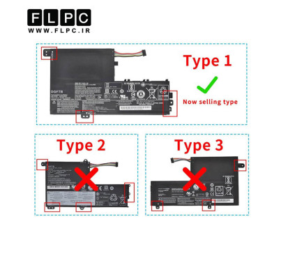 باتری لپ تاپ لنوو  Lenovo Flex 4 _3600mAh برند MM