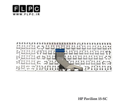 کیبورد لپ تاپ اچ پی HP Pavilion 15-SC مشکی-بدون فریم-اینتر کوچک