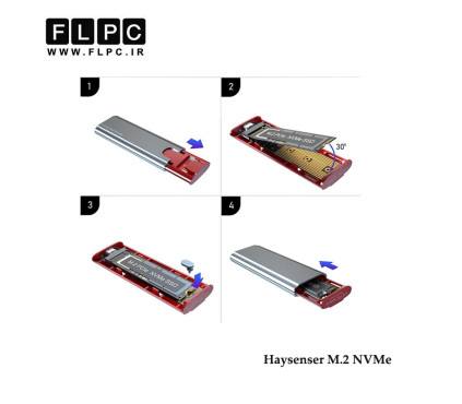 باکس هارد لپ تاپ Haysenser M.2 NVMe