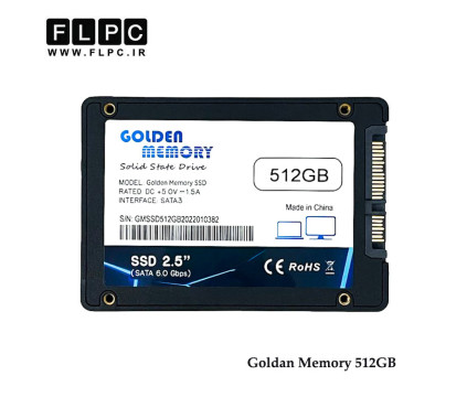 هارد SSD لپ تاپ 512 گیگابایت Golden Memory