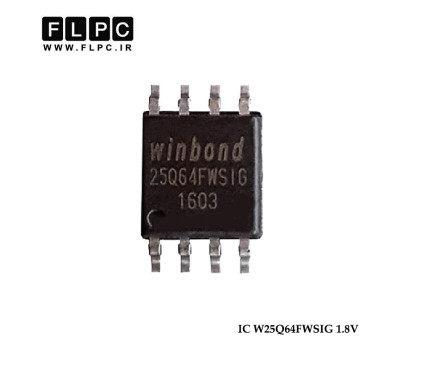 آی سی بایوس لپ تاپ Winbond W25Q64FWSIG _8M-SOP8-1.8V