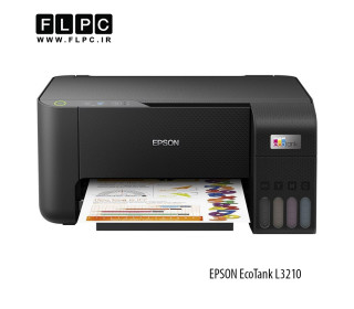 پرینتر سه کاره جوهر افشان رنگی Epson مدل EcoTank L3210