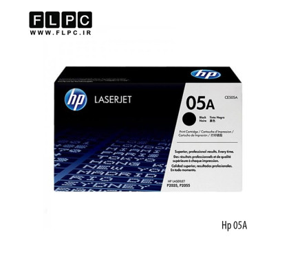 کارتریج تونر مشکی طرح اصلی HP مدل 05A