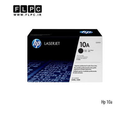 کارتریج تونر مشکی طرح اصلی Hp مدل 10A