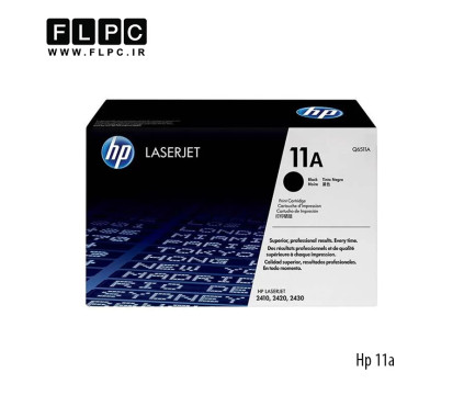 کارتریج تونر مشکی طرح اصلی Hp مدل 11A