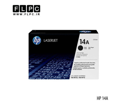 کارتریج تونر مشکی طرح اصلی HP مدل 14A