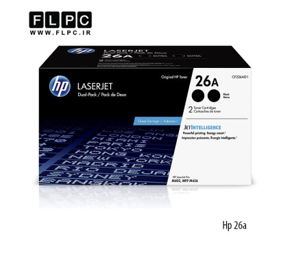 کارتریج تونر مشکی طرح اصلی Hp مدل 26A
