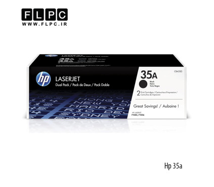 کارتریج تونر مشکی طرح اصلی Hp مدل 35A