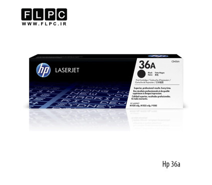 کارتریج تونر مشکی طرح اصلی Hp مدل 36A