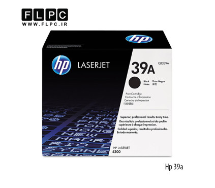 کارتریج تونر مشکی طرح اصلی Hp مدل 39A