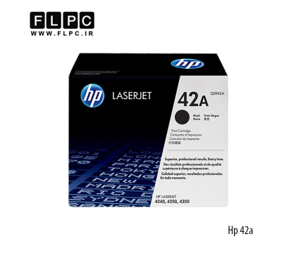 کارتریج تونر مشکی طرح اصلی Hp مدل 42A
