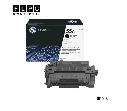 کارتریج تونر مشکی طرح اصلی HP مدل 55A