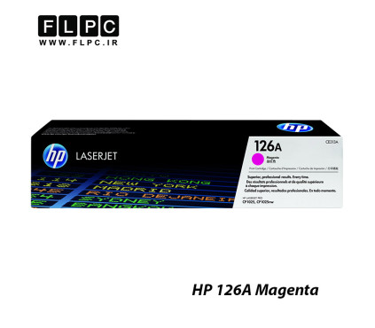 کارتریج تونر قرمز طرح اصلی Hp مدل 126A