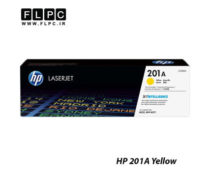 کارتریج تونر زرد طرح اصلی Hp مدل 201A