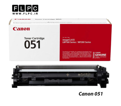 کارتریج تونر مشکی طرح اصلی CANON مدل 051