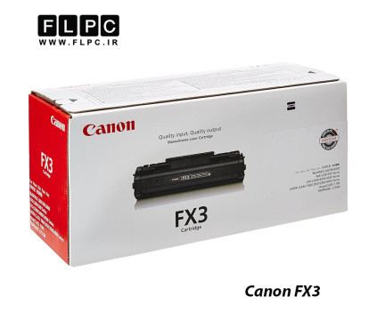 کارتریج تونر مشکی طرح اصلی CANON مدل FX3