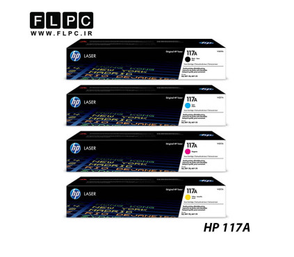 کارتریج تونر رنگی طرح اصلی Hp مدل HP 117A