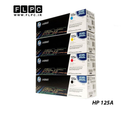 کارتریج تونر رنگی طرح اصلی Hp مدل HP 125A