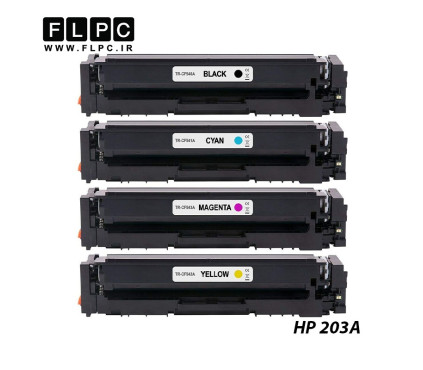 کارتریج تونر رنگی طرح اصلی Hp مدل HP 203A