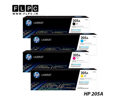 کارتریج تونر رنگی طرح اصلی Hp مدل HP 205A