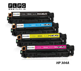 کارتریج تونر رنگی طرح اصلی Hp مدل HP 304A