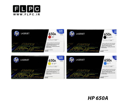 کارتریج تونر رنگی طرح اصلی Hp مدل HP 650A