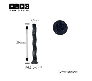 پیچ لپ تاپ M2.5*20 سرتخت