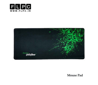 ماوس پد گیمینگ طرح ریزر سایز 30*70 سانتی متر