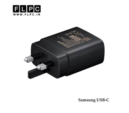 آداپتور45 وات سامسونگ Super Fast مدل EP-TA800 به همراه کابل USB-C