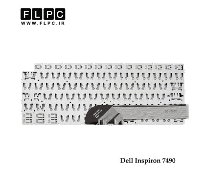 کیبورد لپ تاپ دل Dell Inspiron 7490 مشکی-اینترکوچک-بدون فریم