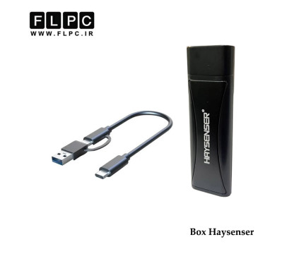 باکس هارد لپ تاپ Haysenser M.2 NVMe 2280 & NGFF USB 3.2