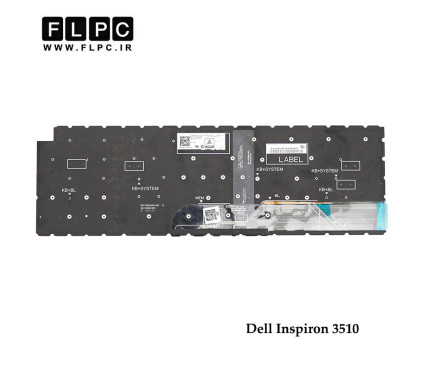 کیبورد لپ تاپ دل Dell Inspiron 3510 مشکی-اینترکوچک-بدون فریم