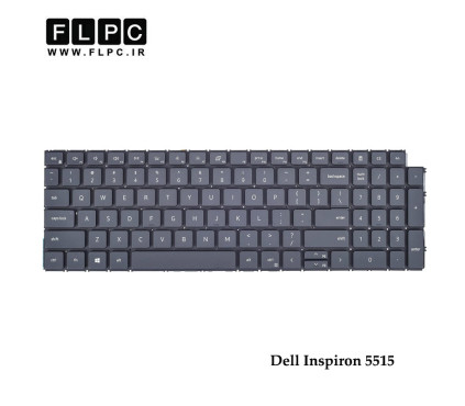 کیبورد لپ تاپ دل Dell Inspiron 5515 مشکی-اینترکوچک-بدون فریم