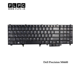 کیبورد لپ تاپ دل Dell Precision M4600 مشکی-اینتر کوچک-بدون فریم-بدون موس