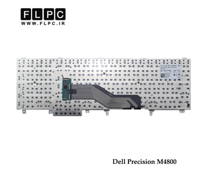 کیبورد لپ تاپ دل Dell Precision M4800 مشکی-اینتر کوچک-بدون فریم-بدون موس