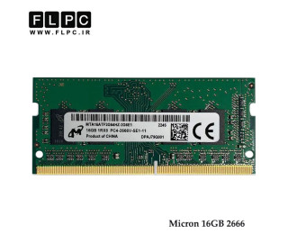 رم لپ تاپ 16 گیگ Micron DDR4-PC4 (2666)