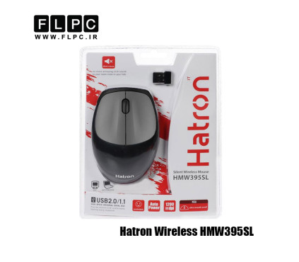 ماوس بی سیم هترون مدل Hatron Silent HMW395SL مشکی