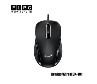 ماوس با سیم جنیوس مدل Genius DX-101 مشکی