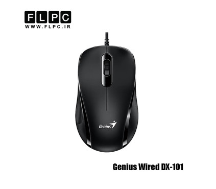 ماوس با سیم جنیوس مدل Genius DX-101 مشکی